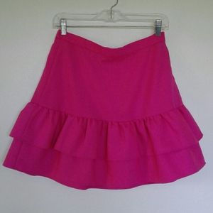 J. Crew Wool Ruffle Skirt SZ 4